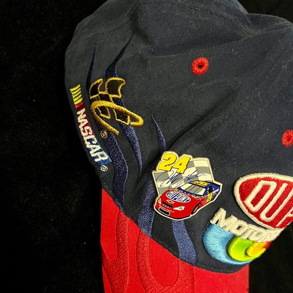 Vintage Jeff Gordon #24 NASCAR DuPont Fitted Hat - Picture 5 of 9